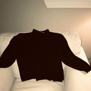 Travelers by Chico’s back zip mock turtleneck top